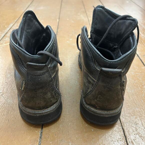 Danner Mountain Pass Black Glace Hiking Boots Mens Size 10 - Picture 3 of 7